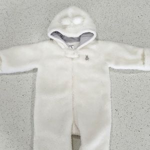 Fleece baby coat